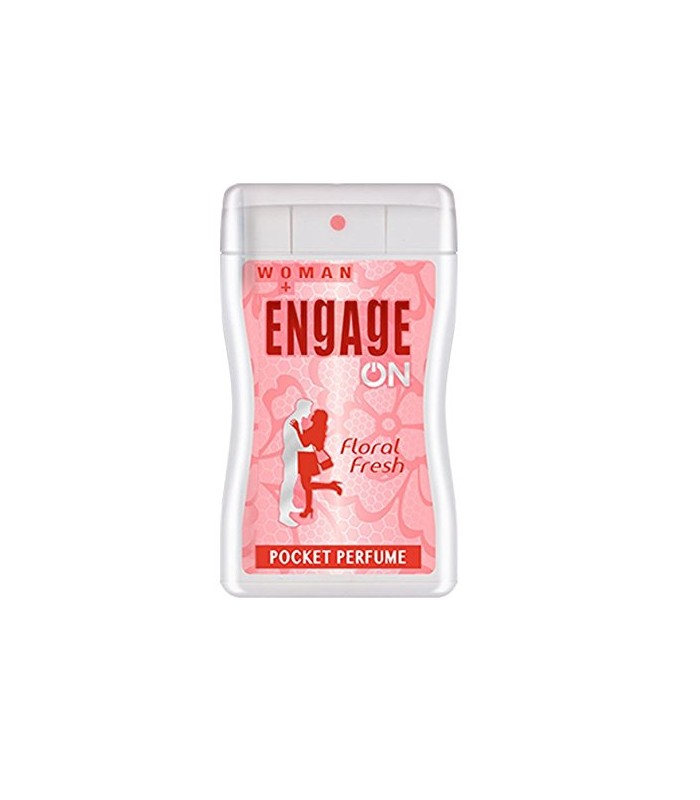 ENGAGE ON POCKET PERFUME FLORAL FRESH FOR WOMEN 18.80 ML